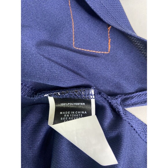 Chicago Bears NFL Ultra Game Mens Size M Blue Short Sleeve Logo Mesh Shirt - Picture 4 of 6